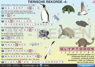 Tierische Rekorde